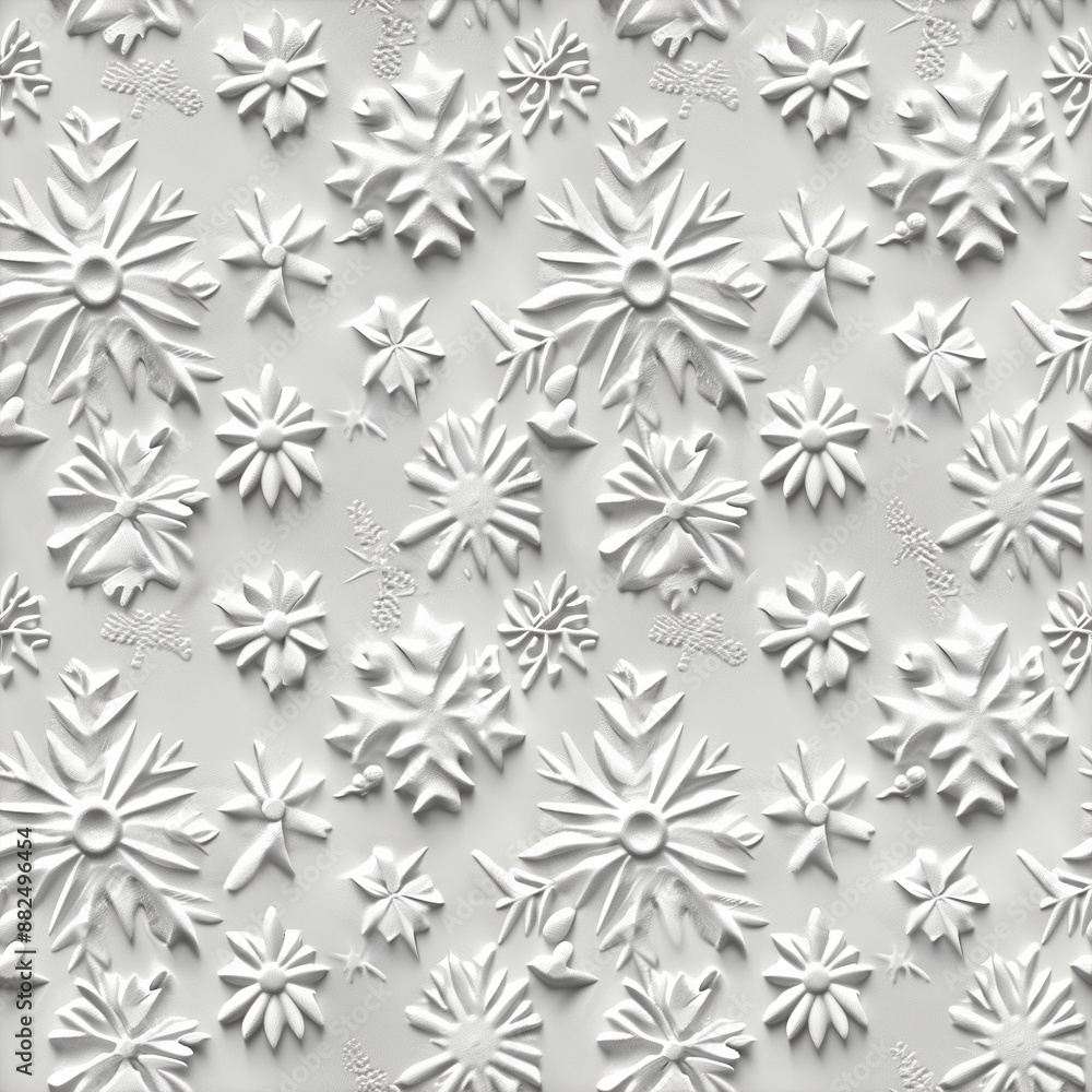 雪の結晶テクスチャ 雪の結晶テクスチャ