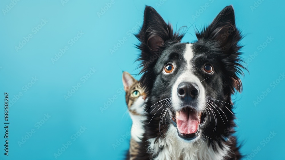 Fototapeta premium The dog and the cat
