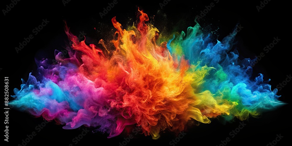 Vibrant explosion of colors resembling flames , vibrant, explosion, colors, flames, abstract, dynamic, energy, fiery, bright, intense Vibrant explosion of colors resembling flames , vibrant, explosion, colors, flames, abstract, dynamic, energy, fiery, bright, intense