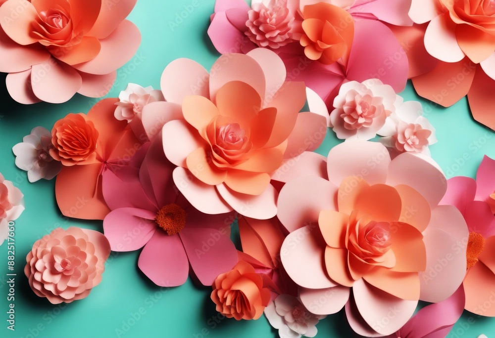 background three dimensional paper mint bouquet render yellow bright floral orange colors white beautiful birthday vibrant flowers abstract colorful wallpaper olated illustration pink summer bridal di background three dimensional paper mint bouquet render yellow bright floral orange colors white beautiful birthday vibrant flowers abstract colorful wallpaper olated illustration pink summer bridal di