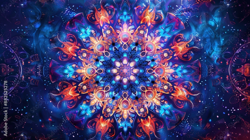 The Magic Mandala: Intricate and Mystical Design The Magic Mandala: Intricate and Mystical Design