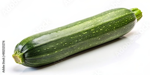 Fresh zucchini on white background in a studio setting, zucchini, vegetables, studio, white background, organic, healthy, food