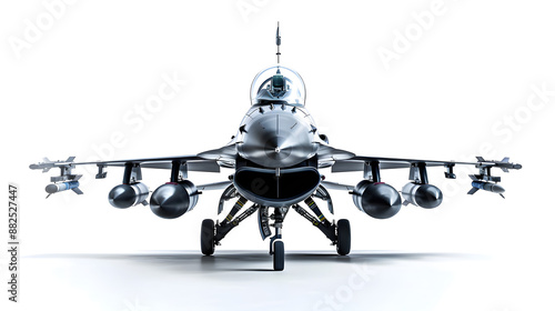 Airborne Solitude: Fighter Jet Solo Soar