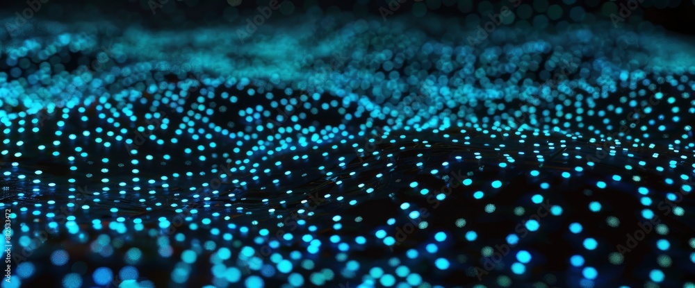 Abstract blue and black light pattern with gradient, perfect for floor or wall backgrounds Abstract blue and black light pattern with gradient, perfect for floor or wall backgrounds
