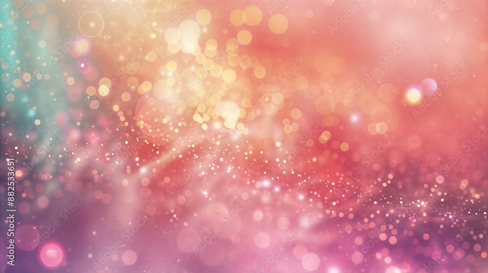 Abstract Colorful Background With Bokeh Lights Abstract Colorful Background With Bokeh Lights