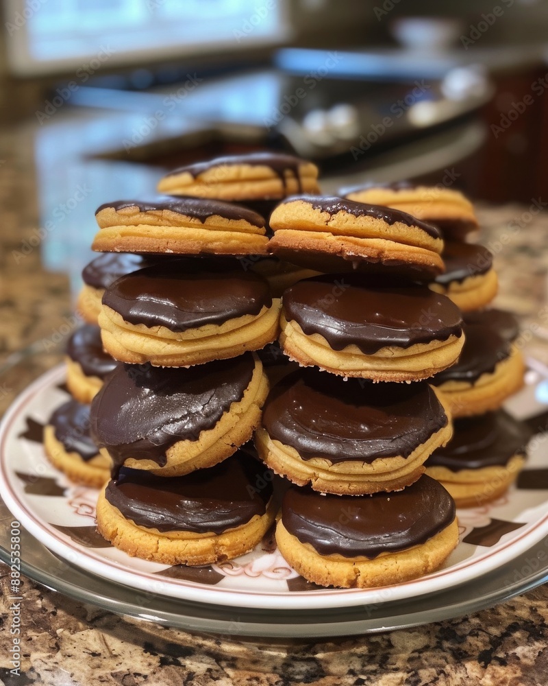 Boston Cream Pie Cookies Boston Cream Pie Cookies