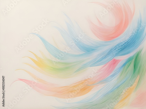 abstract background with gentle breeze