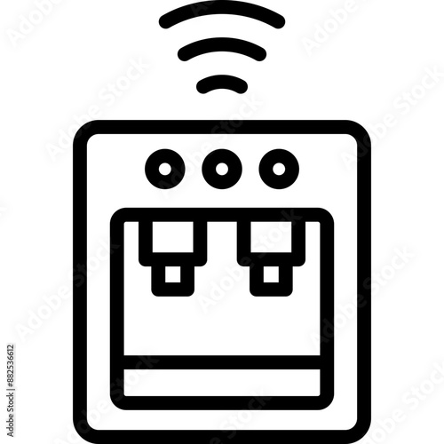 smart water dispenser icon