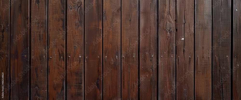 Fototapeta premium Artificial wood surface with natural imitation pattern in vertical light brown, perfect for rustic and stylish designs