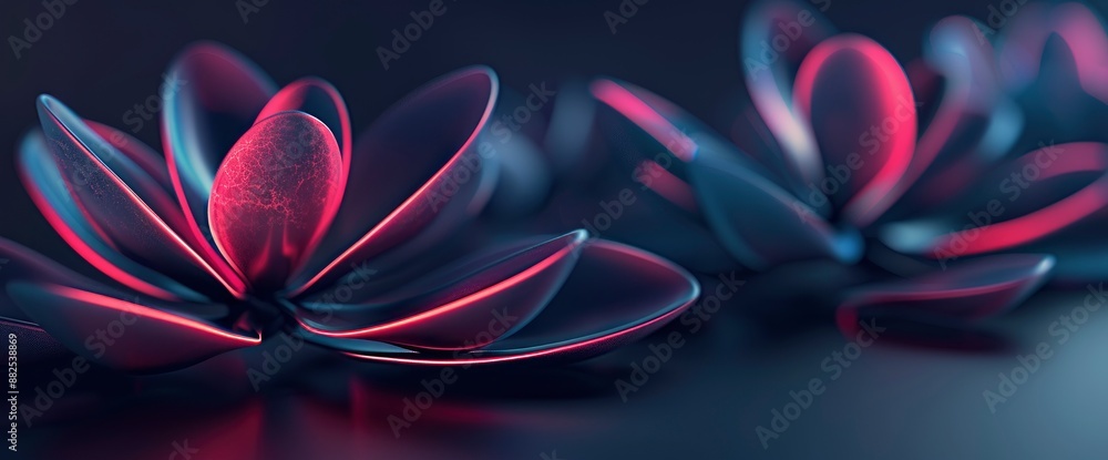 Fototapeta premium Background featuring the delicate petals of a live flower, evoking a sense of beauty