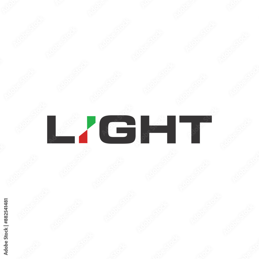 Obraz premium Light Trade logo icon vector