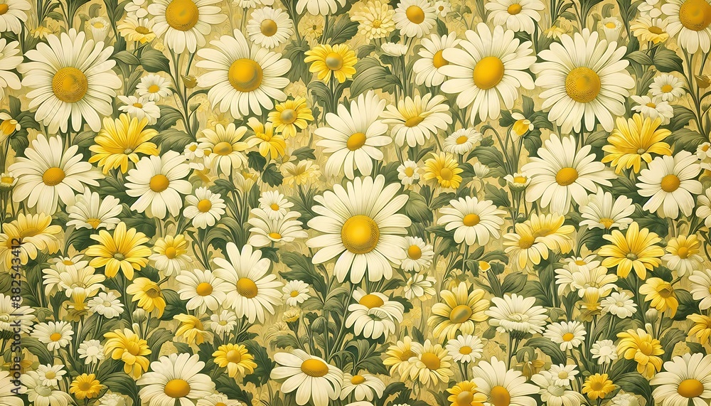 Seamless flower pattern Seamless flower pattern