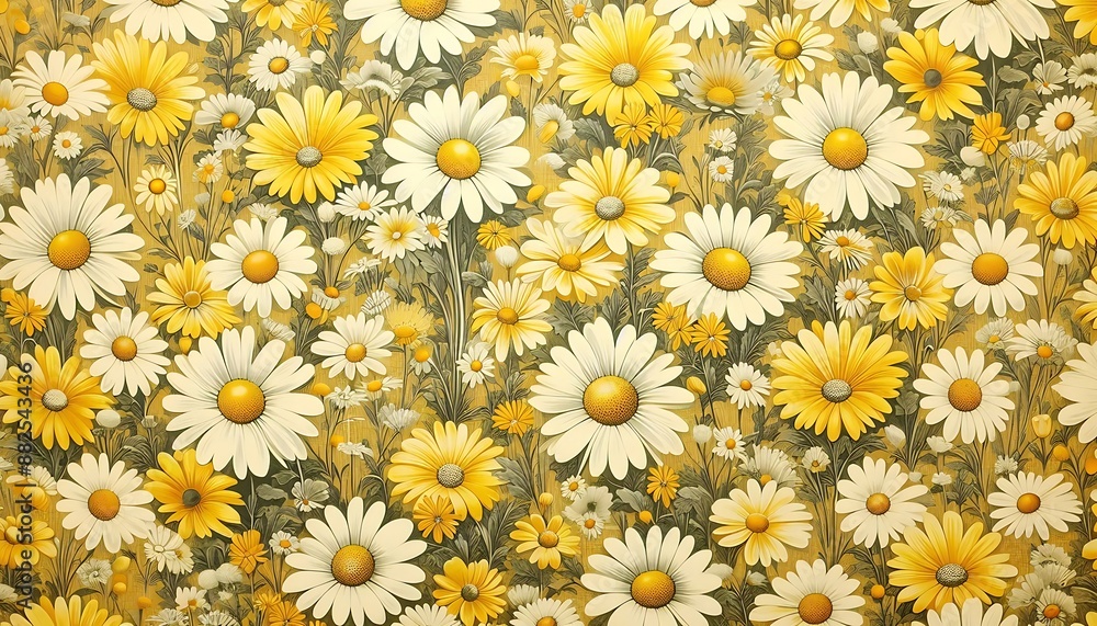 Seamless flower pattern Seamless flower pattern