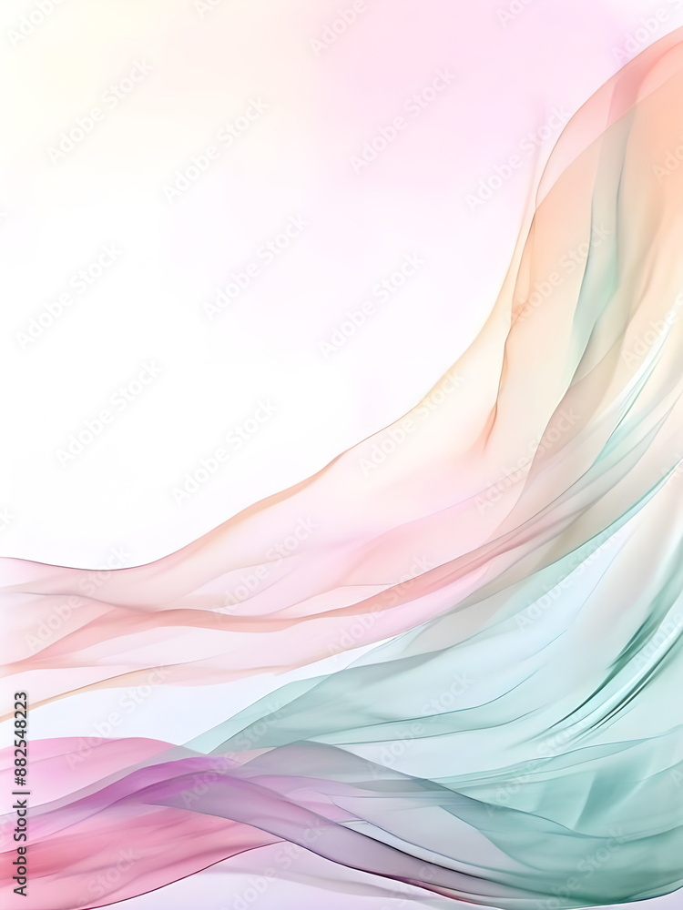 Obraz premium abstract background with gentle breeze