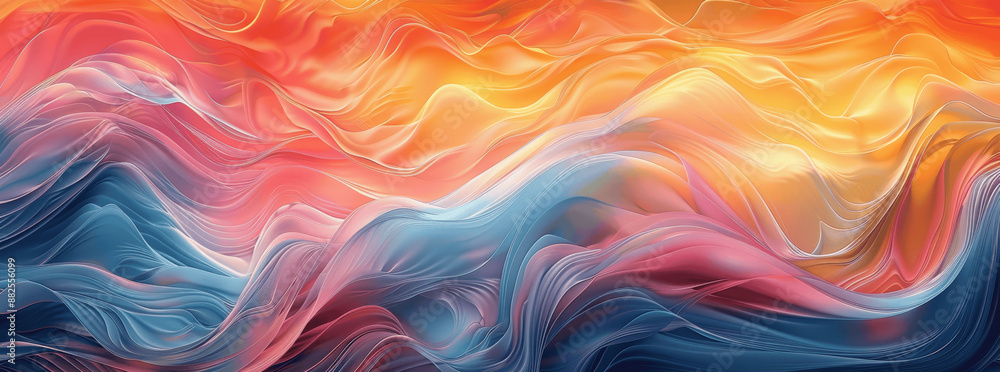 Vibrant Abstract Marbled Background with Fluid Wavy Patterns and Bright Colors for Art and Decor Vibrant Abstract Marbled Background with Fluid Wavy Patterns and Bright Colors for Art and Decor