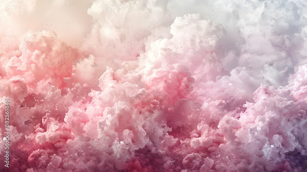 Abstract Pink and White Cloud Background Abstract Pink and White Cloud Background