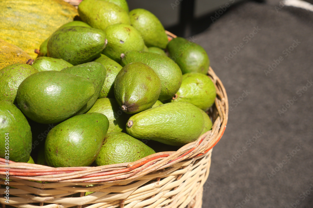 many avocado display for sale at local store 