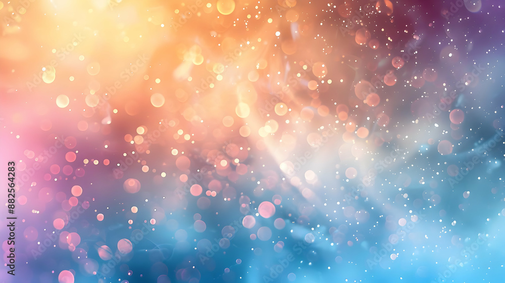 Abstract Bokeh Background with Light Blue, Pink and Yellow Abstract Bokeh Background with Light Blue, Pink and Yellow