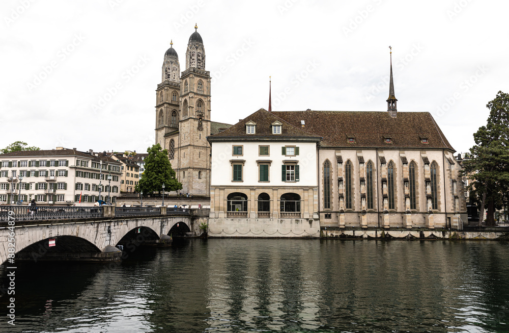 Naklejka premium Zurich. Switzerland