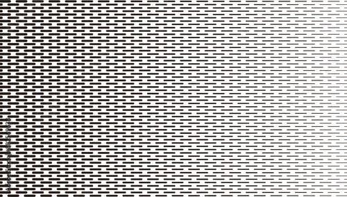Black and white halftone pattern. With stripes shape. Fully editable vector element. Vector Format Illustration 