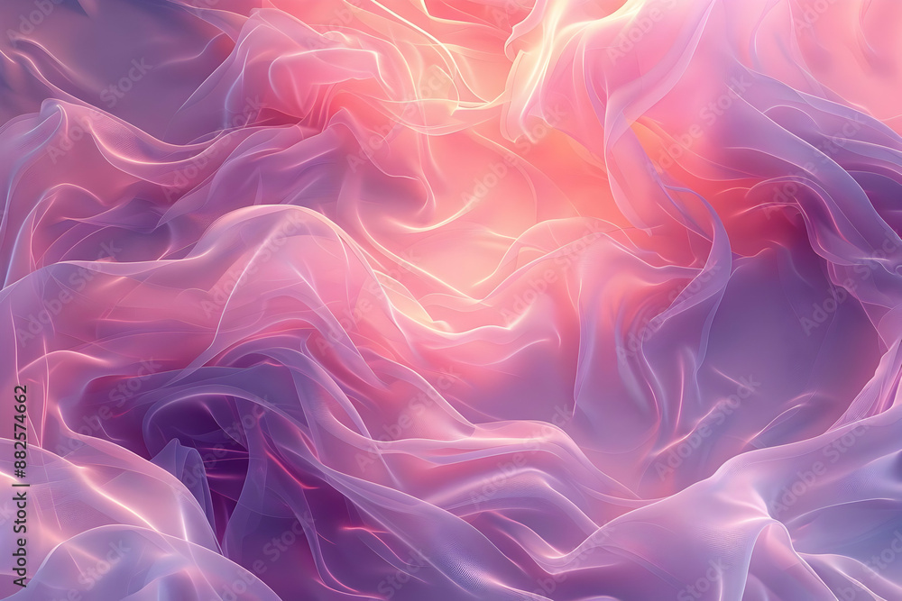 Abstract Background with Pink and Purple Silk Drapes Abstract Background with Pink and Purple Silk Drapes