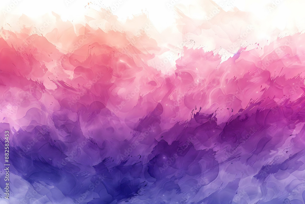 Abstract Watercolor Background - Pink, Purple, and White Abstract Watercolor Background - Pink, Purple, and White