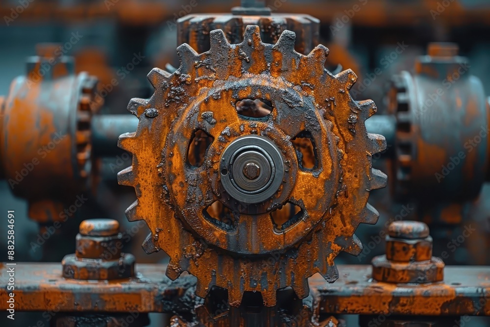 A close-up view that highlights the contrast between old and new technology, showcasing the evolution of innovation. A close-up view that highlights the contrast between old and new technology, showcasing the evolution of innovation.