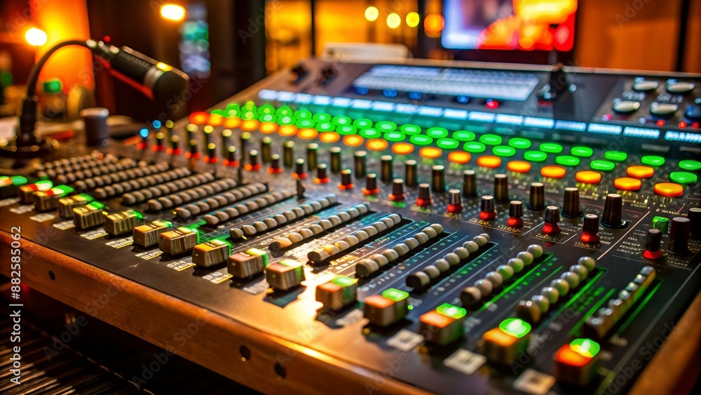 Console de mixage - Réglage du son Console de mixage - Réglage du son