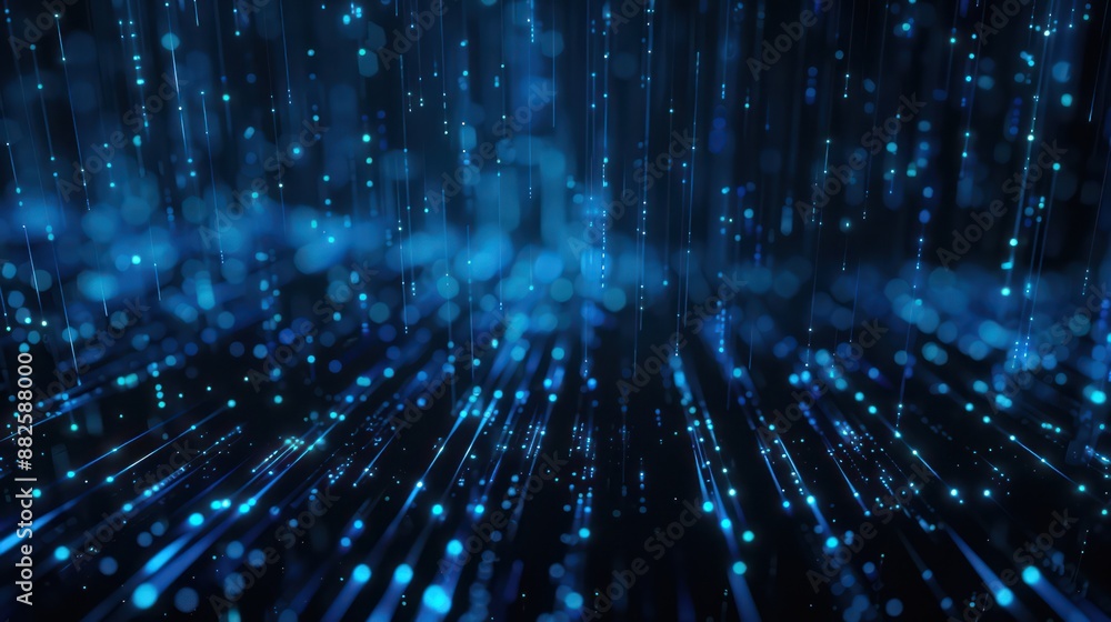 Digital Rain Abstract Background Digital Rain Abstract Background