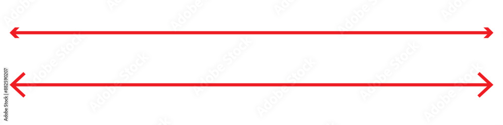 Horizontal dual thin long straight double ended arrow. eps 10. different colour. Dual semi circle arrow. Vector illustration. Semicircular curved thin long double ended arrow. Horizontal dual thin long straight double ended arrow. eps 10. different colour. Dual semi circle arrow. Vector illustration. Semicircular curved thin long double ended arrow.