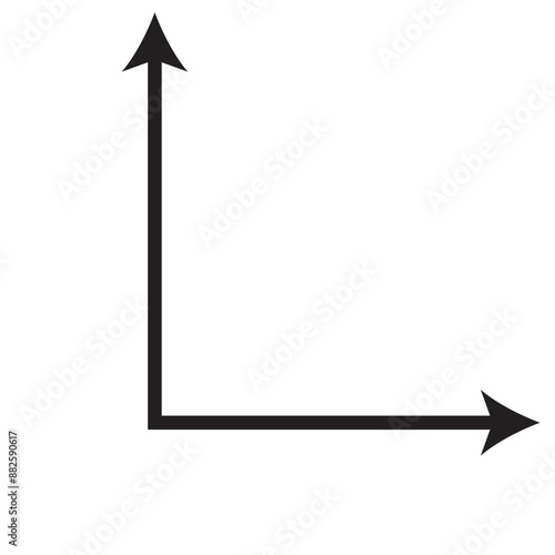 Dual semi circle arrow. Vector illustration. Semicircular curved thin long double ended arrow. Long arrow vector icon. Black horizontal double arrow. Vector 10 Eps. Black simple symbol for measuring. 