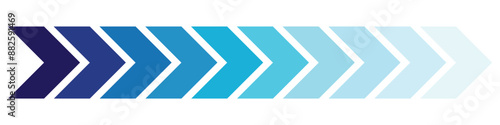 Long arrow vector icon.  horizontal double arrow. Vector 10 Eps.