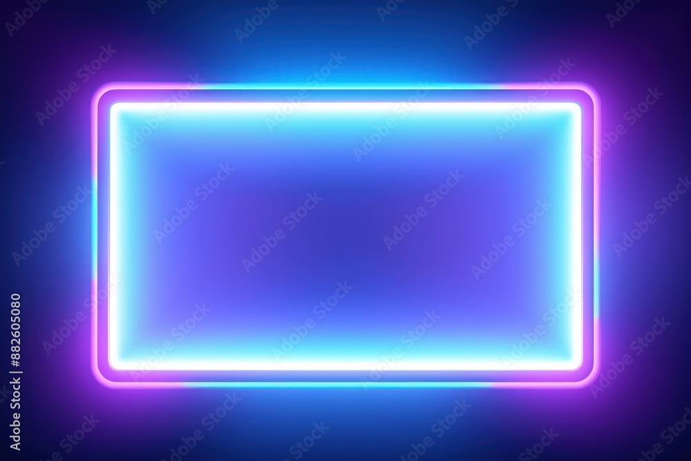 Purple and blue gradient neon frame background light backgrounds illuminated. Purple and blue gradient neon frame background light backgrounds illuminated.