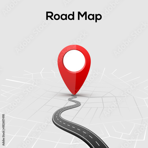 location road Vector