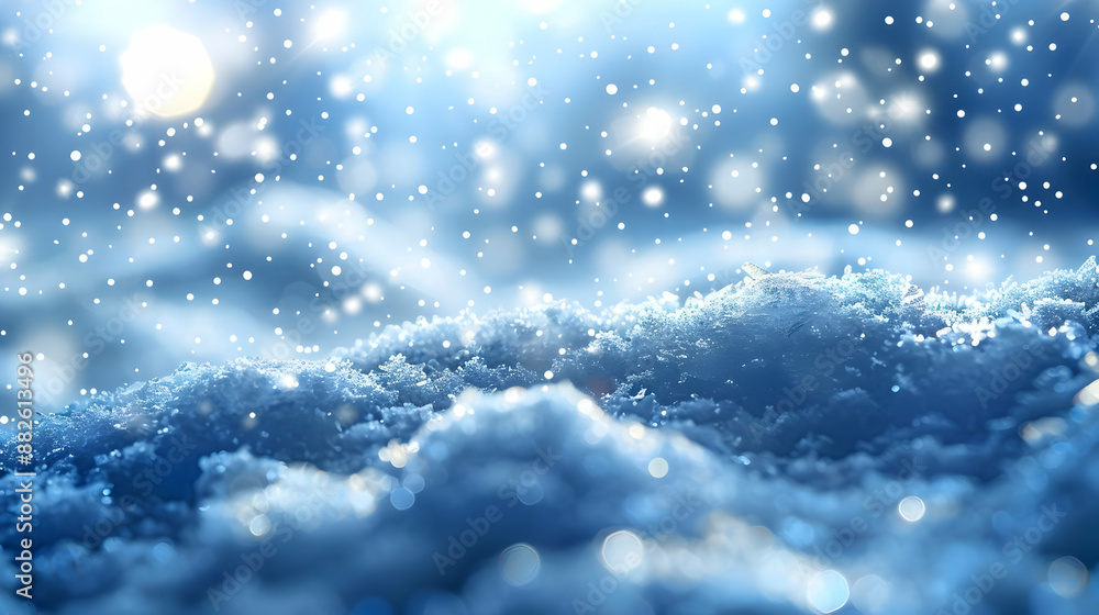 Snowy Winter Landscape Background Snowy Winter Landscape Background