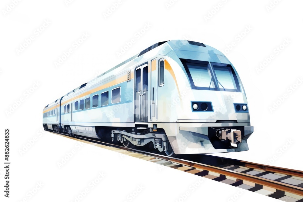 Fototapeta premium Train train locomotive vehicle.