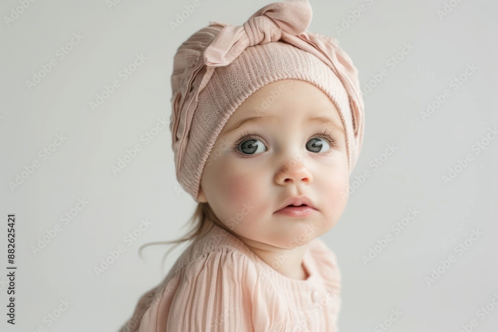Baby girl portrait photo photography. Baby girl portrait photo photography.