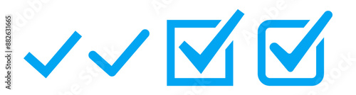 Check icon with correct, Approve symbol.