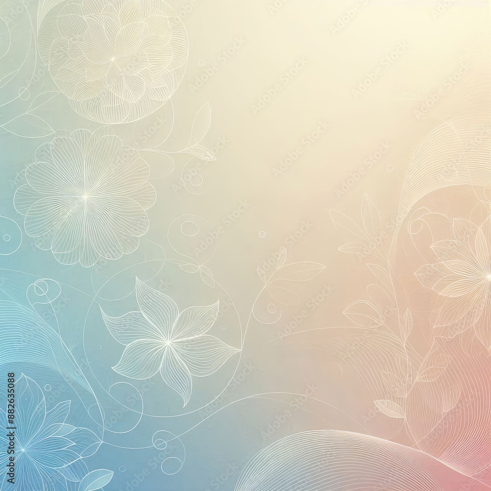 Serenity of Pastel Gradient Serenity of Pastel Gradient