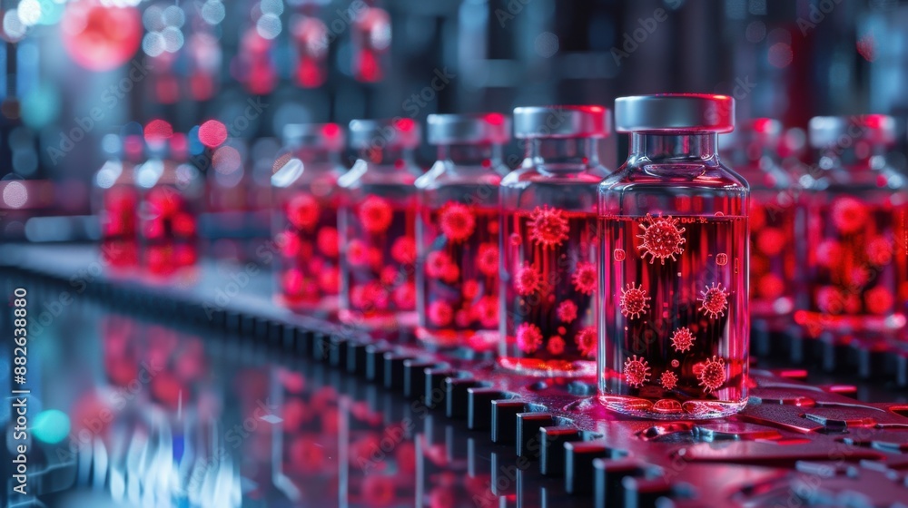 the concept of scientific and methodical research. making dangerous virus. the concept of scientific and methodical research. making dangerous virus.
