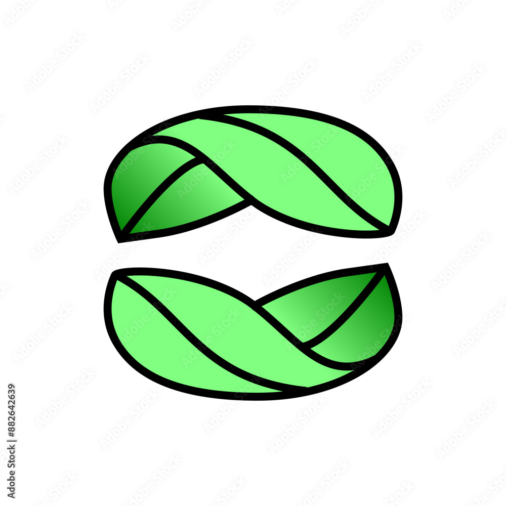 Natural floral logo simple illustration vector art for your brand Natural floral logo simple illustration vector art for your brand