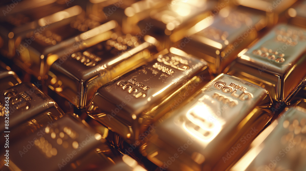 Golden Fortunes: A Wealth of Gold Bars Golden Fortunes: A Wealth of Gold Bars