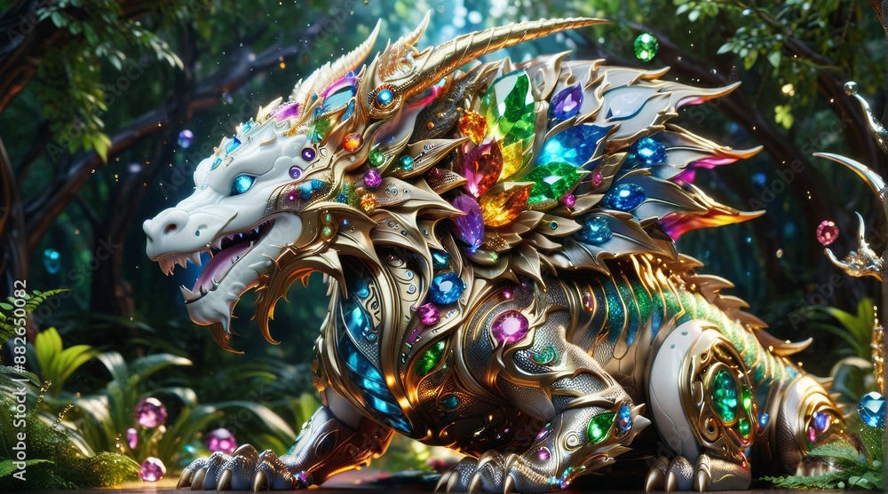 Radiant Gem-Encrusted Dragon Radiant Gem-Encrusted Dragon
