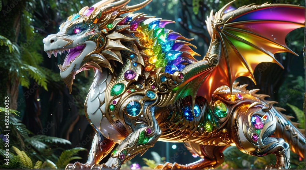 Radiant Gem-Encrusted Dragon Radiant Gem-Encrusted Dragon