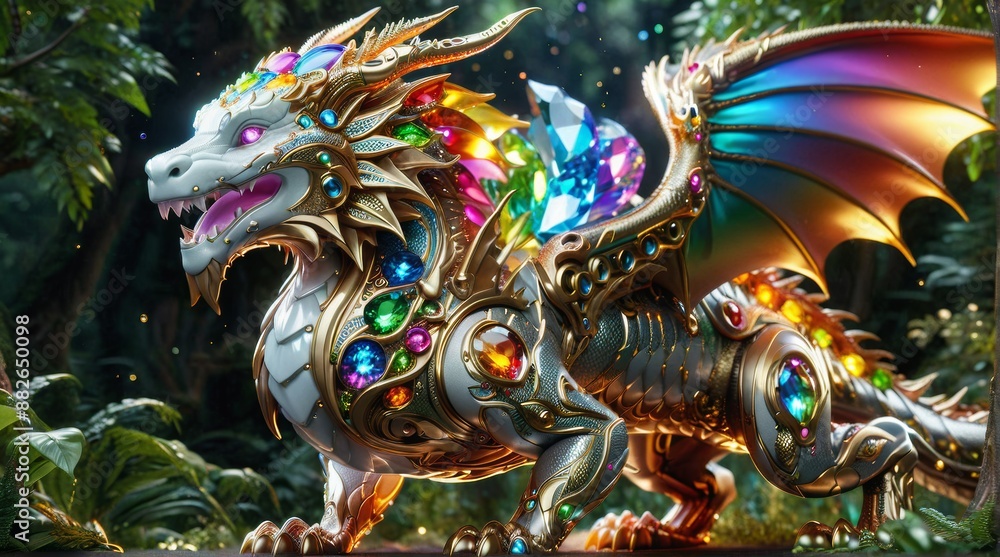 Radiant Gem-Encrusted Dragon Radiant Gem-Encrusted Dragon