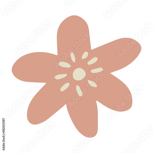 Boho Floral Element Cute
