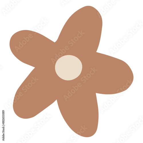 Boho Floral Element Cute