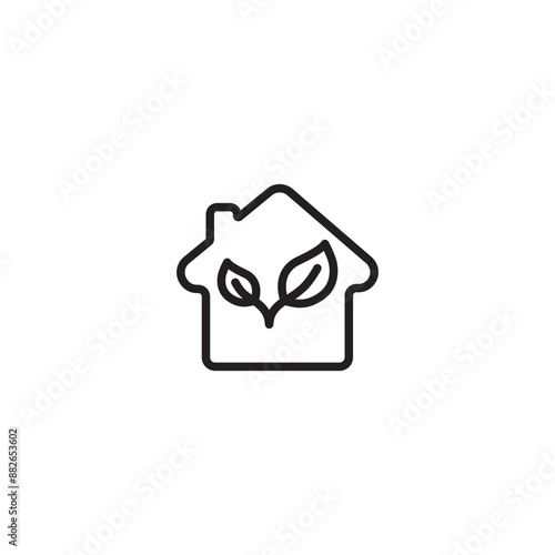 Greenhouse with plant icon. Line, glyph and filled outline colorful version, eco house outline and filled vector sign. Symbol, logo illustration. Editable icon.