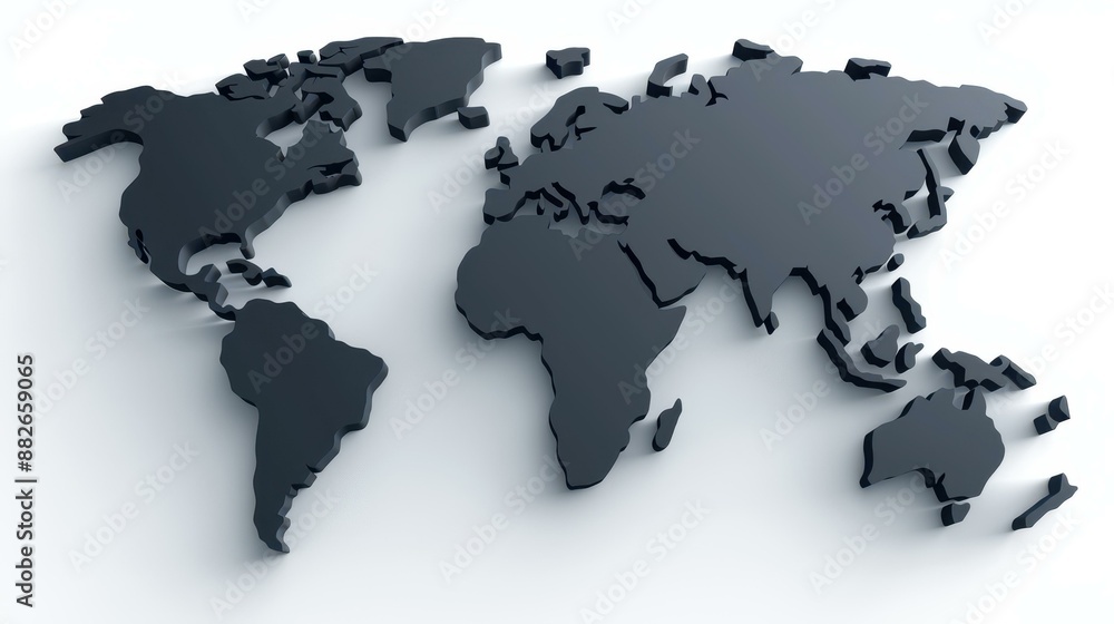 Detailed gray map of Brazil on a crisp white background. Perfect for educational or informational purposes. Detailed gray map of Brazil on a crisp white background. Perfect for educational or informational purposes.