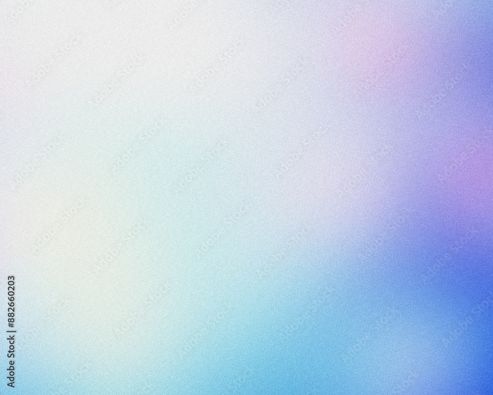 Grainy texture background fading from blue to pink and white Grainy texture background fading from blue to pink and white